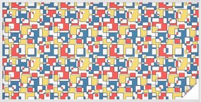 Ablaküveg fólia Adatvédelem Geometrikus formák 200x100 cm