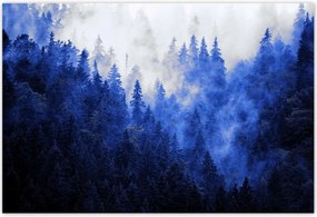 Fotótapéták 104x70 Kék táj Hegyek