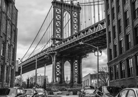 Poszter 29,7x21cm Híd Manhattanben, Assaf Frank