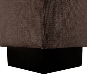 Boxspring ágy, 200x200, barna, APRIL