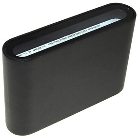 LED Kültéri fali lámpa FLOW LED/3W/230V IP54 fekete