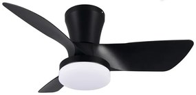 Fekete LED mennyezeti lámpa Randers – Trio