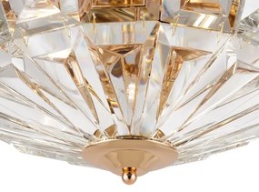 Maytoni MOD094CL-04G - Mennyezeti lámpa FACET 4xE14/60W/230V réz