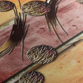 Absztrakt kép (70x50 cm)