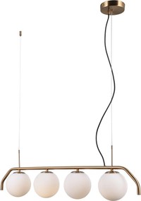 Italux modern függeszték carimi fehér sárgaréz itxpnd-3300-4-hbr