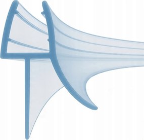 Zuhanykabin Ajtó Alsó Tömítés Hajlított Íves Páraelszívó 4-6MM 50CM