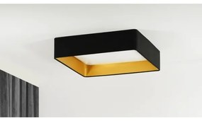 Brilagi - Dimmelhető LED lámpatest VELVET SQUARE LED/24W/230V + távirányító fekete