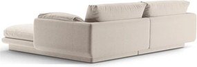 Bézs sarokkanapé (jobb oldali) Torino – Micadoni Home