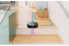 Niceboy ION Charles i4 - Intelligens robotporszívó 2in1 4400 mAh Wi-Fi fekete + távirányító