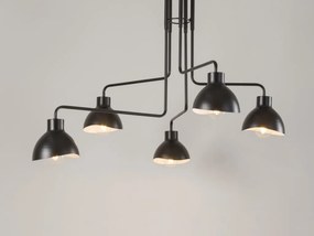 SIGMA LIGHTING 32451 HOLI Mennyezeti Csillár Fehér, Fekete E27 IP20