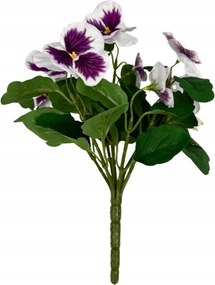 Árvácska csokor 30 cm fehér-lila