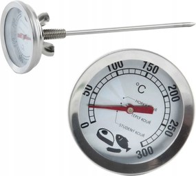 Acél füstölőhőmérő füstölő szondával Orion