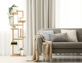 G21 virágállvány 6 szintes, bambusz