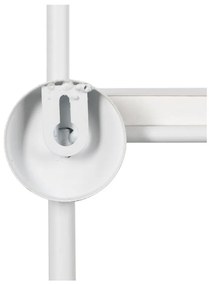 Fehér többszintes fém fali polc 51 cm – Ixia