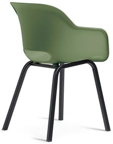 Zöld fém-műanyag kerti szék szett 2 db-os Noa Duo – Keter