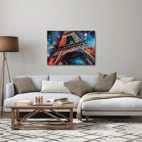 Kép - Az Eiffel-torony festménye II. (70x50 cm)