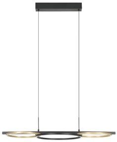 Eglo 390087-LED Dimmelhető csillár zsinóron LANACERA 2xLED/12,5W/230V + LED/15,5W