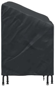 Kerti Pad Borító Fekete 134 x 70 x 65 / 94 cm 210D szövet