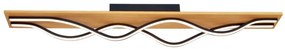 ITALUX 5902854539840 CONATO Modern LED Mennyezeti Lámpa Fekete LED IP20