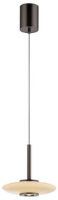 ZUMA LINE 2053-34 PURE VITRUM Modern Függesztett Lámpa Barna, Ezüst LED IP20