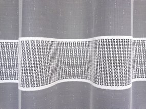 Mg Függöny jacquard 618/239 Fehér 200x160cm Kész Bt