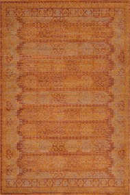 Antik szőnyeg, narancssárga, 80×150 cm