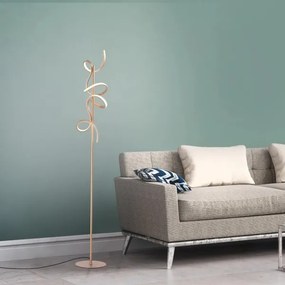 Leuchten Direkt 19031-60 - LED Dimmelhető állólámpa CURLS LED/22W/230V