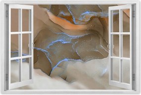 Poszterek 120x80 Márvány mozaik Bronz