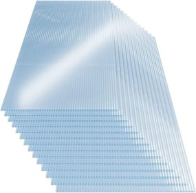 MARK cellás polikarbonát lemez, 4mm, 60,5x121x0,4cm, 14 db, átlátszó Jurhan