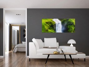 Kép - Skogafoss vízesés (120x50 cm)