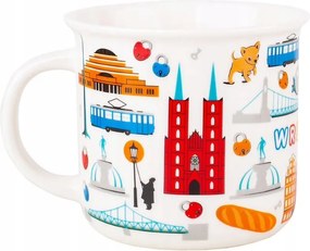 Folk Bögre 350 ML Wroclaw Szimbólumok Folkstar