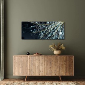 Kép - Virág pókhálóval (120x50 cm)