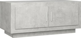 vidaXL betonszürke szerelt fa dohányzóasztal 102x 50 x 45 cm