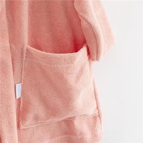 Gyerek frottír fürdőköpeny New Baby Comfortable pink, vel. 104/110
