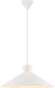 Nordlux - Csillár zsinóron DIAL 1xE27/40W/230V átm. 45 cm fehér