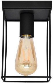 Mennyezeti lámpa FINN 1xE27/15W/230V fekete