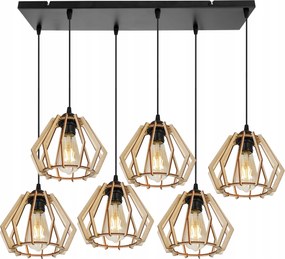 Mennyezeti Lámpa Lógó Csillár Fa Modern Boho Étkező