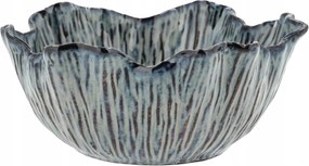 Gyümölcstál Saláta 23cm Kerámia Kék Skandináv Patera