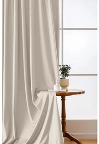 Sötétítő függöny VELVET bézs 140x250 cm (2 db), fém gyűrűk
