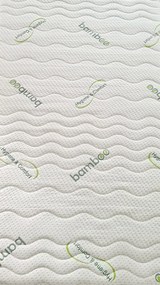 Ortho-Sleepy Memory Topper fedőmatrac 4 cm memory natúr fehér huzattal