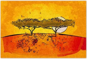 Poszterek 200x135 Lenyugvó nap