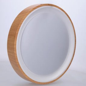 Brilagi - LED mennyezeti lámpa FLOCO LED/24W/230V Ø 30 cm fa/fehér