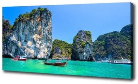 Vászon nyomtatás Csónakok thaiföld oc-66910286