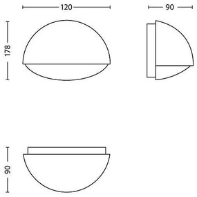 Philips 16407/93/16 - LED kültéri lámpa MYGARDEN DUST 1xLED/3W/230V IP44