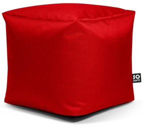 Piros gyerek babzsákfotel Cube M – So Soft?