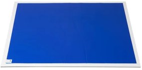 Manutan  Tapadó lábtörlő, 80 x 60 cm, kék%