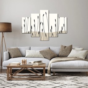 Kép - Grafikus rét N⁰3 (150x105 cm)