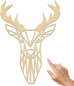 Geometrikus Fali Dekoráció Szarvas Geometrikus Állat Fa Dekoráció