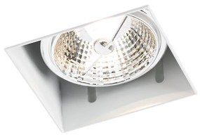 6 db-os süllyesztett spotlámpa szett fehér GU10 70 mm-es, szegély nélküli - Oneon