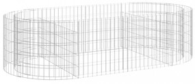 horganyzott vas gabion magaságyás 200x100x50 cm